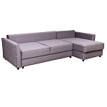 Диван трехместный раскладной Giorgio Sofa серый варинант исполнения - 2 | Loft Concept в Перми