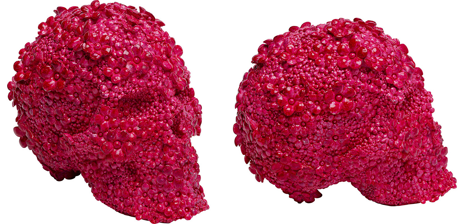 Копилка Pink Skull made of Flowers Копилка Pink Skull made of Flowers - Loft-Concept в Перми