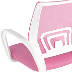 Офисное кресло с основанием из белого пластика Desk chairs Pink варинант исполнения - 7 | Loft Concept в Перми