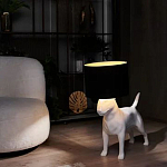Лампа COLLECTION OF DOGS с абажуром Бультерьер варинант исполнения - 11 | Loft Concept в Перми