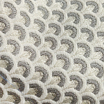 Мебельная ткань Жакард Чешуя бежевый цвет N 1050 варинант исполнения - 3 | Loft Concept в Перми