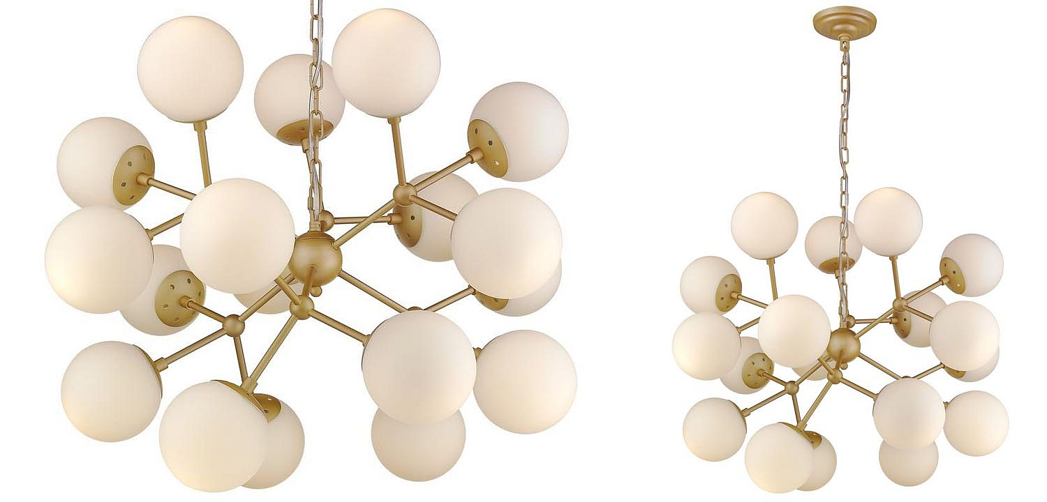Люстра Berries Chandelier white matt 75 Люстра Berries Chandelier white matt 75 - Loft-Concept в Перми